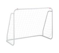 Porta Calcio Giardino Bambini Adulti Allenamento Calcetto 124 x 96 cm Bianco