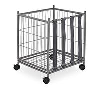 Porta palloni Carrello a rete 10 kg Carrello porta palloni 4 ruote