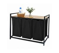 Portabiancheria con 3 sacchi Contenitore biancheria sporca 150 l