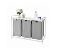 Portabiancheria con 3 sacchi Contenitore biancheria sporca 150 l
