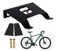 Relaxdays Portabici 3 in 1 con piano e ganci