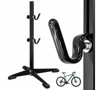 Relaxdays Portabici regolabile con ganci