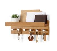 Relaxdays Portachiavi con piano d'appoggio