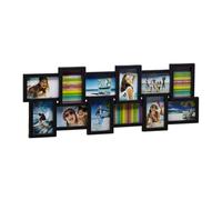 Relaxdays Portafoto multiplo per 12 foto