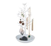 Relaxdays Portagioie a forma d'albero in metallo