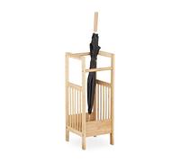 Portaombrelli rettangolare in bambù Contenitore per ombrelli 1,8 kg Resistente
