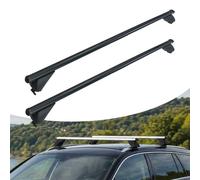 Relaxdays Portapacchi alluminio per barre