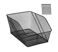 Portapacchi posteriore per bicicletta Cesto porta spesa 15 kg Supporto per bici