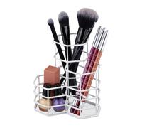 Relaxdays Portapenne da scrivania a 3 scomparti