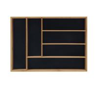 Relaxdays Portaposate in bambù