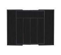 Relaxdays Portaposate regolabile in bambù