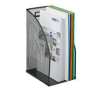 Relaxdays Portariviste da tavolo in metallo