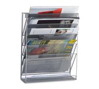 Relaxdays Portariviste e portagiornali da parete