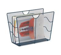 Portariviste in metallo Organizer da terra Raccoglitore per giornali 750 g