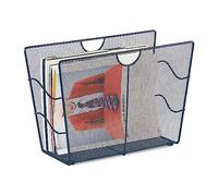 Portariviste in metallo Organizer da terra Raccoglitore per giornali 750 g