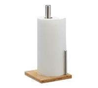 Porta rotoli cucina verticale tavolo acciaio inox HLP: 33x16x16 cm portascottex