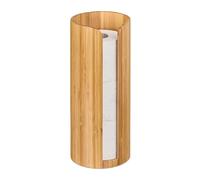 Relaxdays Portarotoli in bambù per carta igienica