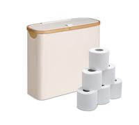 Relaxdays Portarotolo per carta igienica 12 rotoli