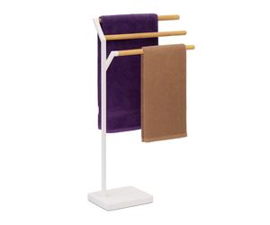 Relaxdays Portasalviette bagno a 3 aste