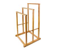 Portasciugamani da terra Porta asciugamani autoportante 3 barre Facile montaggio