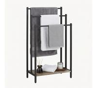 Relaxdays Portasciugamani ripiano