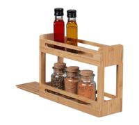 Portaspezie da cucina Organizer per spezie Mensola porta barattoli 2 ripiani