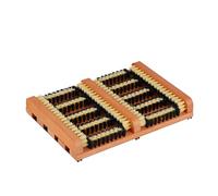 Tappetino Pulisci Scarpe Ingresso Raschietto Spazzola Pulizia Lustrascarpe Suola