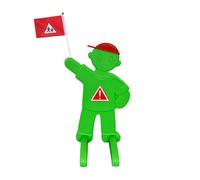 Relaxdays Pupazzo di avvertimento per bambini