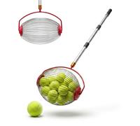 Relaxdays Raccoglitore palline da tennis
