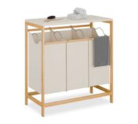 Cestello Sacchi Portabiancheria Scaffale Bagno 3 Cesti Porta Biancheria Sporca