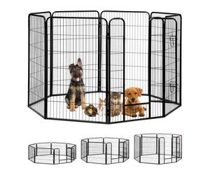 Relaxdays Recinzione per cuccioli misure M-XXL