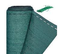 Relaxdays Rete di Recinzione per Recinti e Ringhiere, Tessuto HDPE, Protezione Raggi UV, Resistente, 1,8 x 15 m, Verde