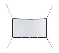 Relaxdays Rete Portaoggetti Automobile, Divisorio per Cani 65 x 115 cm Bagagliaio, Universale, con Corde Elastiche, Nero, Gomma, 65 x 115 x 0.5 cm