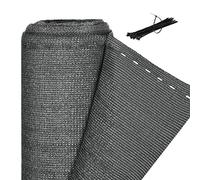Relaxdays Rete Frangivista, Copertura per Ringhiere, Protezione Raggi UV, Tessuto Resistente, HxL: 2 x 6 m, Antracite