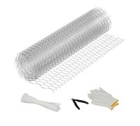 Relaxdays Rete metallica per recinzione 15 x 25 mm