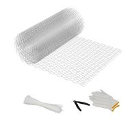 Relaxdays Rete metallica per recinzione 15 x 25 mm