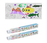 Relaxdays Rotoli di carta da disegno per bambini