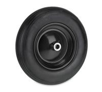 Relaxdays Ruota per carriola 37 cm Pneumatico antipanne 1,8 kg Nero
