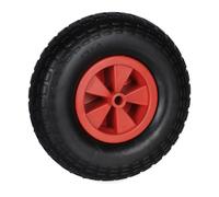 Ruota carriola Pneumatico antipanne Ruotino in gomma 33 cm 1,5 kg Ruota in gomma