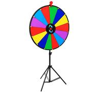 Relaxdays Ruota della fortuna 60 cm con stativo