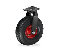 Relaxdays Ruota girevole pneumatico 3.00-4