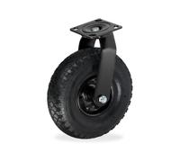 Relaxdays Ruota girevole pneumatico 3.00-4