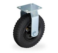 Relaxdays Ruota per carrello fissa 2.50-4