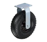 Relaxdays Ruota per carrello fissa 3.00-4