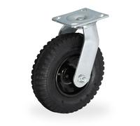 Relaxdays Ruota per carrello girevole 2.50-4