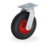 Relaxdays Ruota per carrello girevole 2.50-4