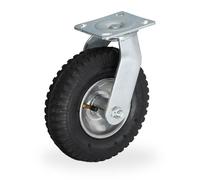 Relaxdays Ruota per carrello girevole 2.50-4