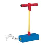 Relaxdays Salterello per Bambini, Pogo Stick, Bastone Salta-salta, max. 80 kg, Gioco Esterno, Termoplastica, con Suono