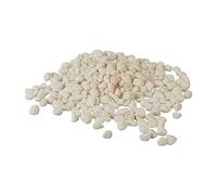 Relaxdays Sassolini Decorativi per Vasi, 5kg Sassi da Giardino, Pietre Acquario, Ghiaia Esterno, Ciottoli Piante, Bianco, Marmo
