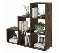 Relaxdays Scaffale a gradini 6 scomparti